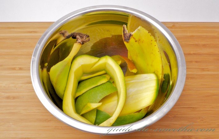 Éplucher les fruits et légumes