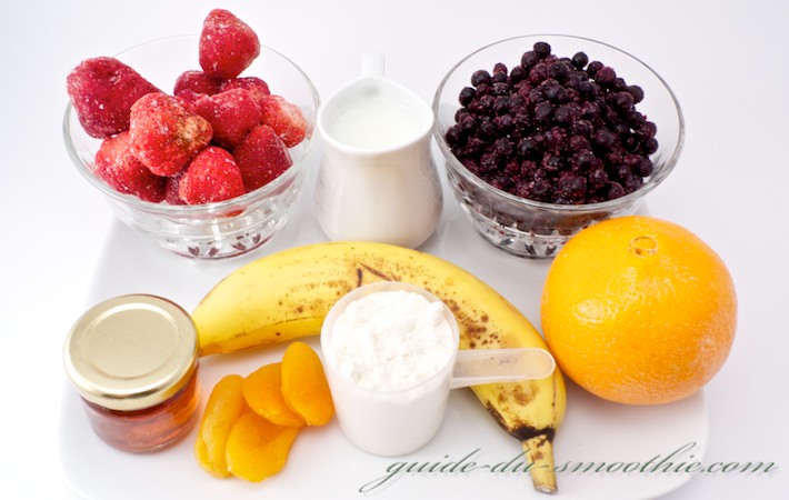 Smoothie Fraise protéine