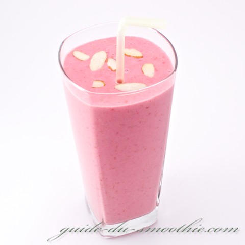 Smoothie Framboise amande