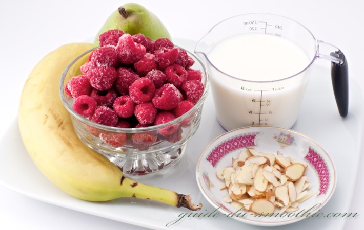 Smoothie Framboise amande