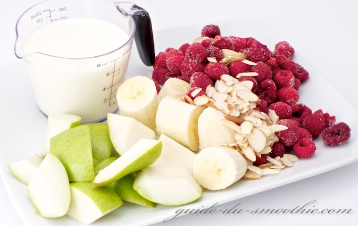 Smoothie Framboise amande