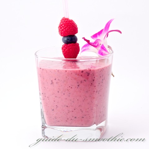 Smoothie Framboise myrtille