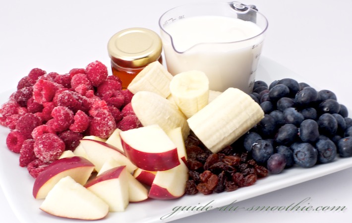 Smoothie Framboise myrtille