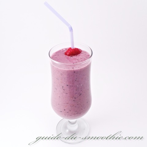Smoothie Fruit rouge figue