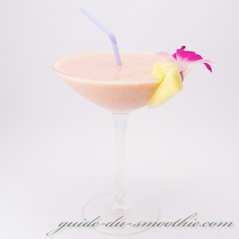 Smoothie Ananas fraise