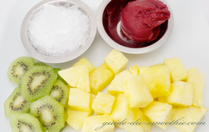 Smoothie Ananas kiwi