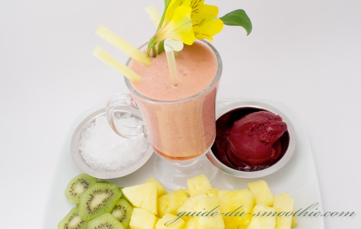 Smoothie Ananas kiwi
