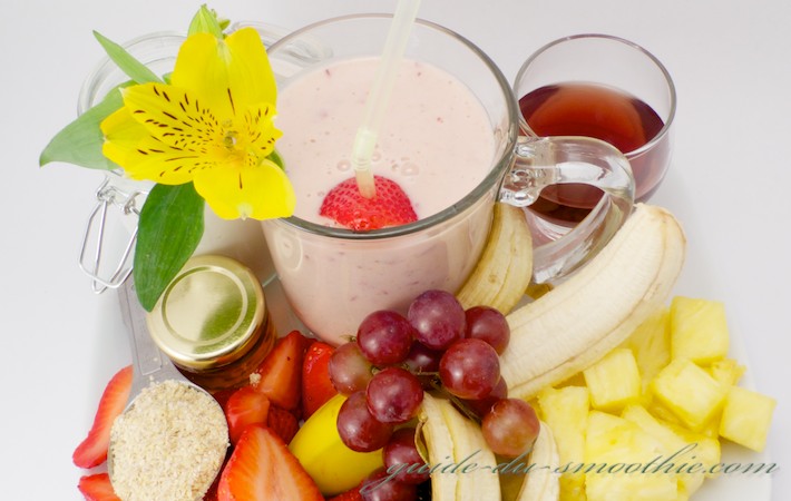 Smoothie Ananas raisins