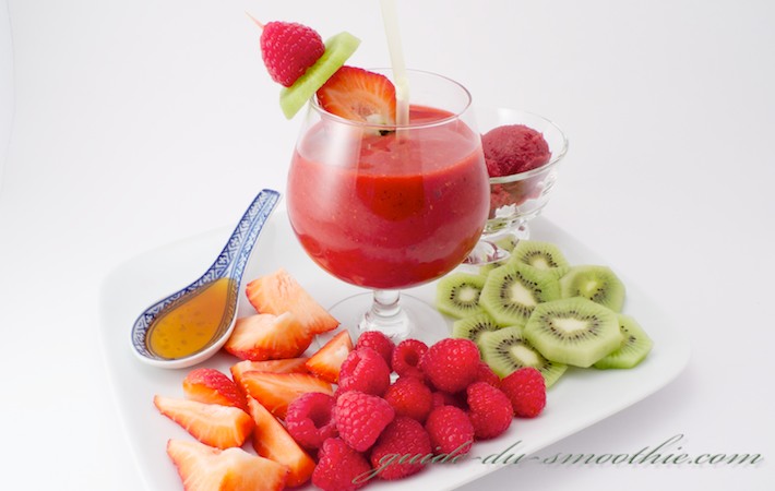 Smoothie Fraise framboise