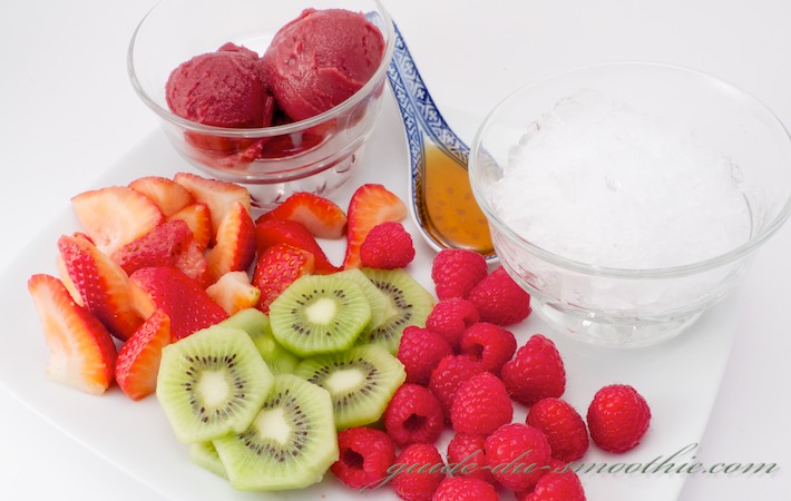 Smoothie Framboise glacée